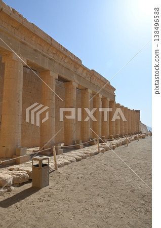 Mortuary Temple of Hatshepsut, Column, Luxor Mortuary Temple of Hatshepsut, Column, Luxor 138496588
