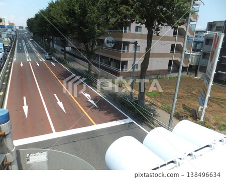 From the pedestrian overpass on National Route 16 138496634