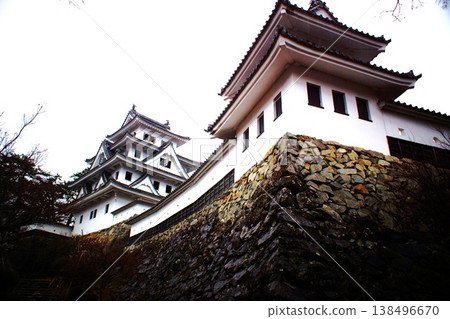 郡上八幡城的街景 郡上八幡城的街景 138496670