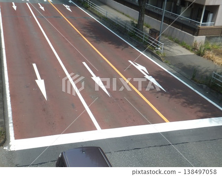 National Route 16 from the pedestrian overpass National Route 16 from the pedestrian overpass 138497058