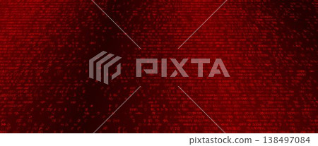 Digital Entropy - A Fragmented Horizontal Array of Binary Logic and Scattered Data Packets. Perspective. Digital Entropy - A Fragmented Horizontal Array of Binary Logic and Scattered Data Packets. Perspective. 138497084