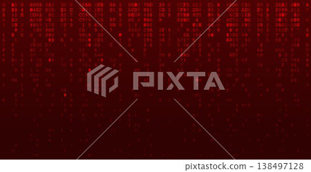 The Descending Matrix - Vertical Binary Stream with Minimalist Negative Space The Descending Matrix - Vertical Binary Stream with Minimalist Negative Space 138497128