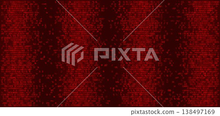 Structured Digital Logic - Binary Code Columns on Data Matrix Structured Digital Logic - Binary Code Columns on Data Matrix 138497169