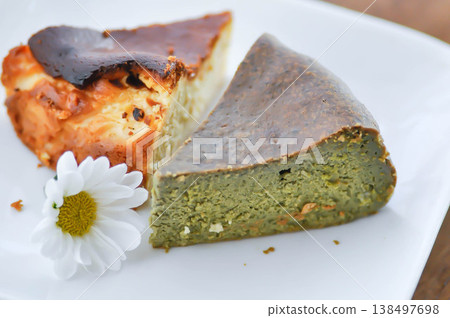 matcha basque cheesecake or matcha burnt basque cheesecake , matcha burnt cheesecake or basque cheesecake matcha basque cheesecake or matcha burnt basque cheesecake , matcha burnt cheesecake or basque cheesecake 138497698