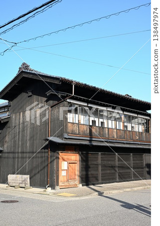 Exterior view of the historic building, the former Ozawa family residence (Niigata City, Niigata Prefecture) 138497974