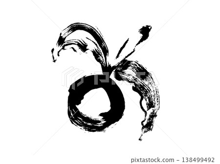 日式風格的中國燈籠花插圖 138499492
