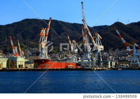 吳市的造船廠，大和號戰艦的誕生地… 138499509