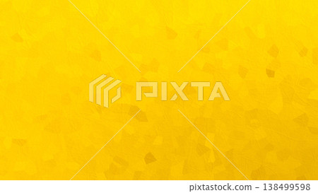 Yellow background texture with a Japanese paper pattern, gradient. Yellow background texture with a Japanese paper pattern, gradient. 138499598