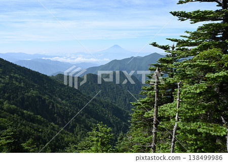 Climbing Mt. Kobushigatake, Nagano, Yamanashi, Saitama 138499986
