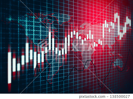 Abstract stock market table illustration Abstract stock market table illustration 138500027