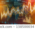 Abstract stock market table illustration 138500034