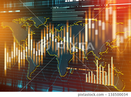 Abstract stock market table illustration Abstract stock market table illustration 138500034