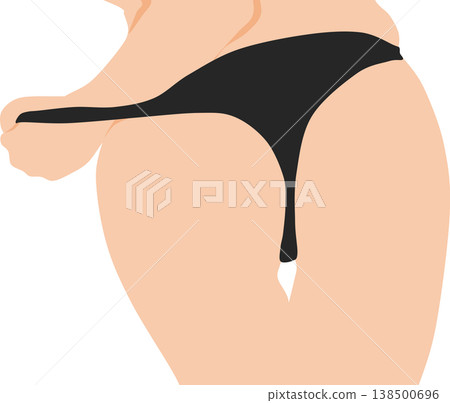 成功節食的女人的插圖 138500696
