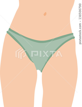 成功節食的女人的插圖 138500700