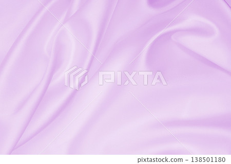 Smooth elegant lilac silk or satin texture as wedding background. Luxurious background design 138501180