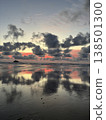 Clouds appearing on the surface of the water 138501300