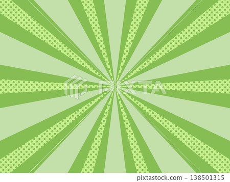 Background material wallpaper, focus lines, manga, effect line image, radial, green Background material wallpaper, focus lines, manga, effect line image, radial, green 138501315