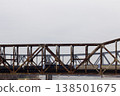 Railroad Bridge Over the Ohio River at Cincinnati, Ohio 138501675