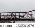 Railroad Bridge Over the Ohio River at Cincinnati, Ohio 138501676