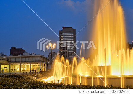 Fountain at Hiroshima Peace Memorial Park <March 2026> Fountain at Hiroshima Peace Memorial Park <March 2026> 138502604