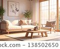 Stylish Japanese-style room 138502650