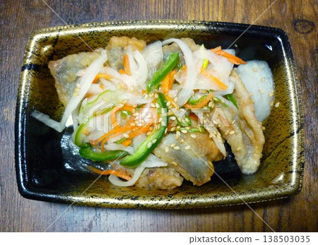 Pickled fish with fish 138503035