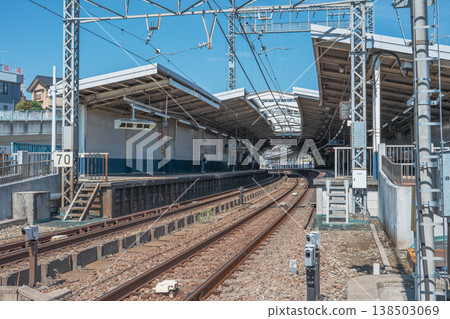 從小田原方向看東海大學站 138503069