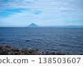Kaimondake seen from Osumi Peninsula 138503607