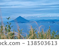 Kaimondake seen from Osumi Peninsula 138503613