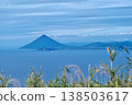 Kaimondake seen from Osumi Peninsula 138503617
