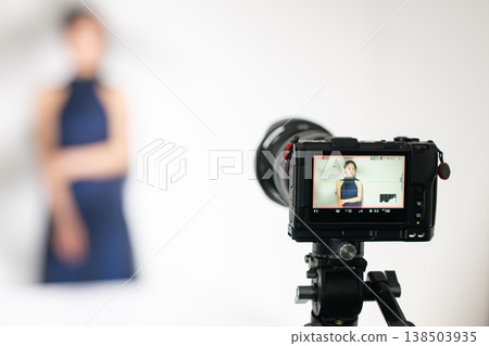 A woman's photo shoot A woman's photo shoot 138503935