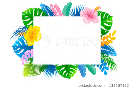 Tropical Poster Frame 138507122