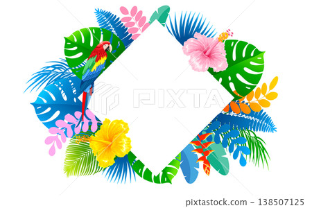 Tropical Rhombus Frame 138507125
