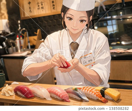 女壽司師傅 138508282
