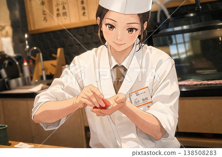 女壽司師傅 138508283