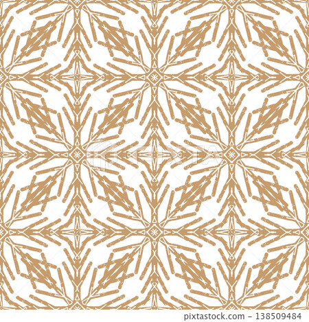 abstract geometric pattern with lines, snowflakes abstract geometric pattern with lines, snowflakes 138509484