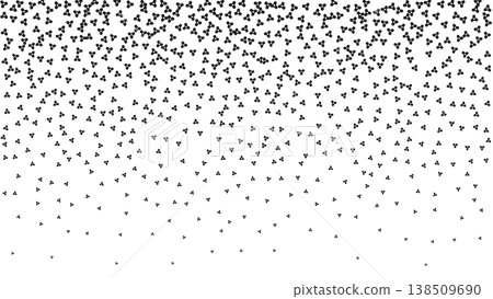 Stippling gradient, noise gradient background, stipple effect made by abstract shapes. Noise gradient texture background. 138509690
