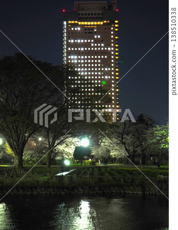 Night view of Gunma Prefectural Office Night view of Gunma Prefectural Office 138510338