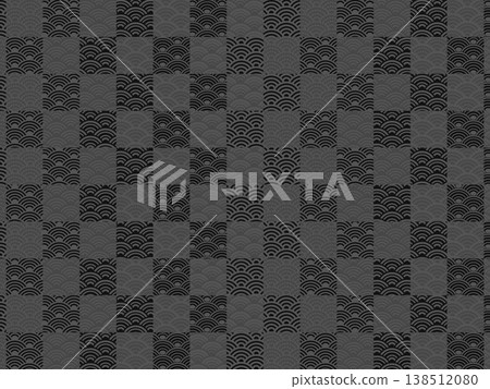 Qinghai wave (Japanese pattern) 138512080