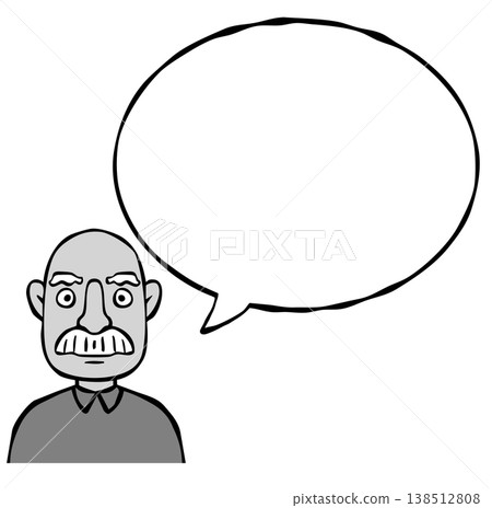 Speech bubble: Person, Male, Foreigner, Nationality Speech bubble: Person, Male, Foreigner, Nationality 138512808