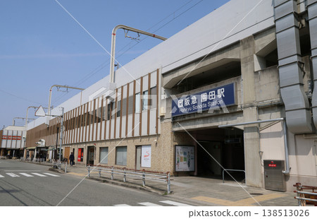 阪急神戶線園田站高架車站大樓 阪急神戶線園田站高架車站大樓 138513026