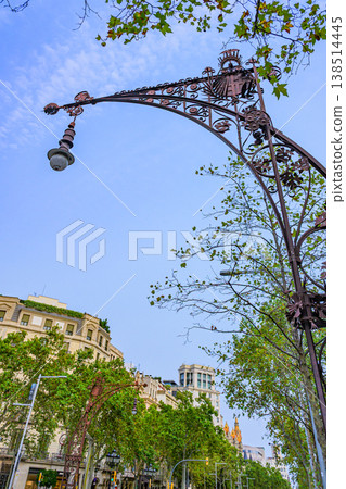 巴塞隆納,城市景觀,歷史,盛夏,西班牙 巴塞隆納,城市景觀,歷史,盛夏,西班牙 138514445