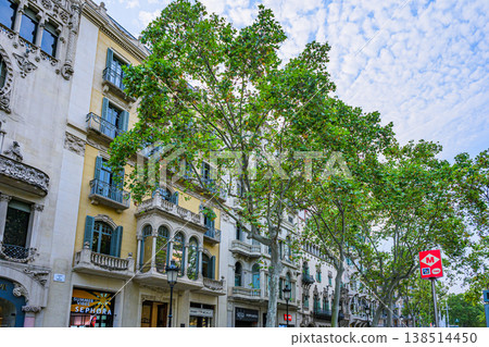 Barcelona, cityscape, historic, midsummer, Spain 138514450