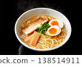 Pork bone soy sauce ramen 138514911