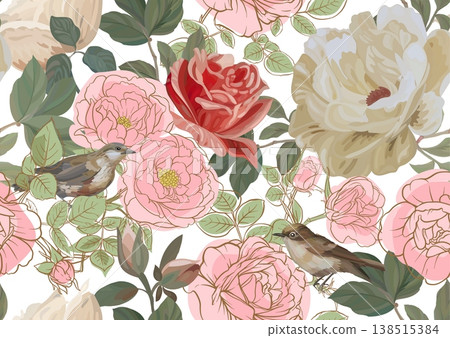 roses seamless pattern 1 138515384