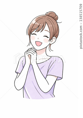 一位微笑的女士 138515709