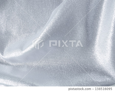 Cloth Silver Grey Fabric Background Soft Pattern Texture Abstract Fashion Design Textile Clothing Silk Surface Wallpaper Luxury, Backdrop Wedding Christmas Decoration Romantic, Mockup Cosmetic. Cloth Silver Grey Fabric Background Soft Pattern Texture Abstract Fashion Design Textile Clothing Silk Surface Wallpaper Luxury, Backdrop Wedding Christmas Decoration Romantic, Mockup Cosmetic. 138516095