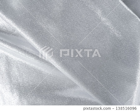 Cloth Silver Grey Fabric Background Soft Pattern Texture Abstract Fashion Design Textile Clothing Silk Surface Wallpaper Luxury, Backdrop Wedding Christmas Decoration Romantic, Mockup Cosmetic. Cloth Silver Grey Fabric Background Soft Pattern Texture Abstract Fashion Design Textile Clothing Silk Surface Wallpaper Luxury, Backdrop Wedding Christmas Decoration Romantic, Mockup Cosmetic. 138516096