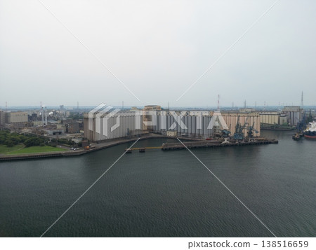 Aerial photographs of a factory 138516659