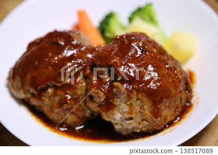 Delicious hamburger steak Delicious hamburger steak 138517089
